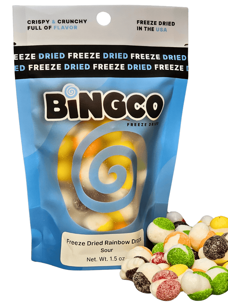 Freeze Dried Rainbow Drops - Bingco