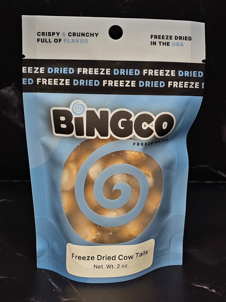 Freeze Dried Cow Tail Bites - Bingco