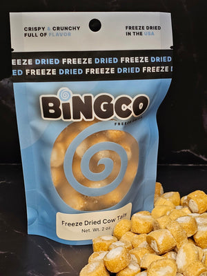 Freeze Dried Cow Tail Bites - Bingco