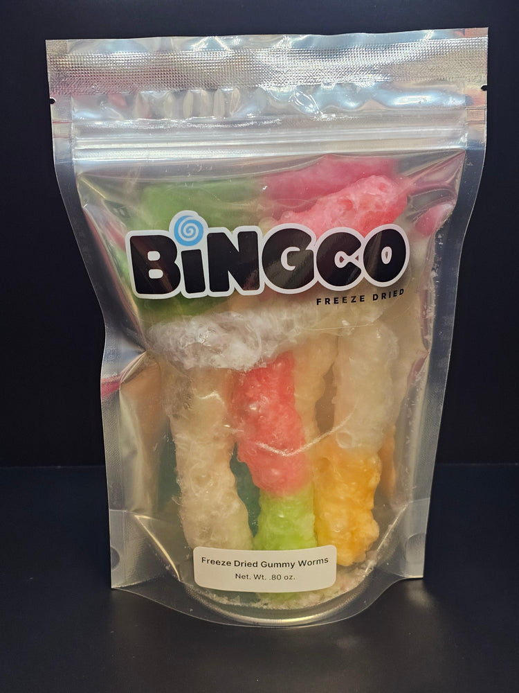 Freeze Dried Gummy Worms - Bingco