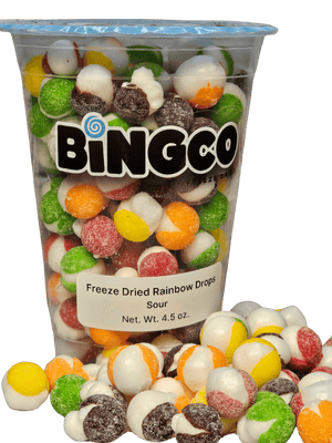 Freeze Dried Rainbow Drops - Bingco