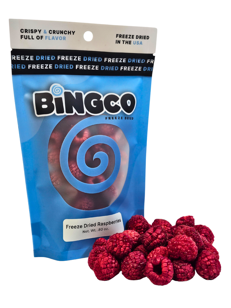 Freeze Dried Raspberries - Bingco