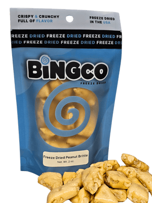 Freeze Dried Peanut Brittle - Bingco