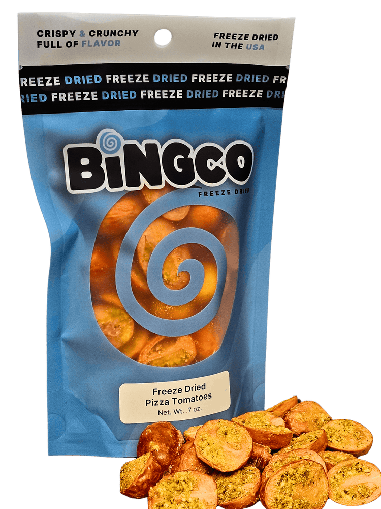 Freeze Dried Pizza Tomatoes - Bingco