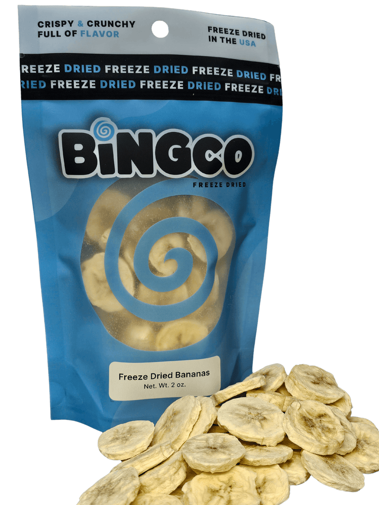 Freeze Dried Banana Slices - Bingco