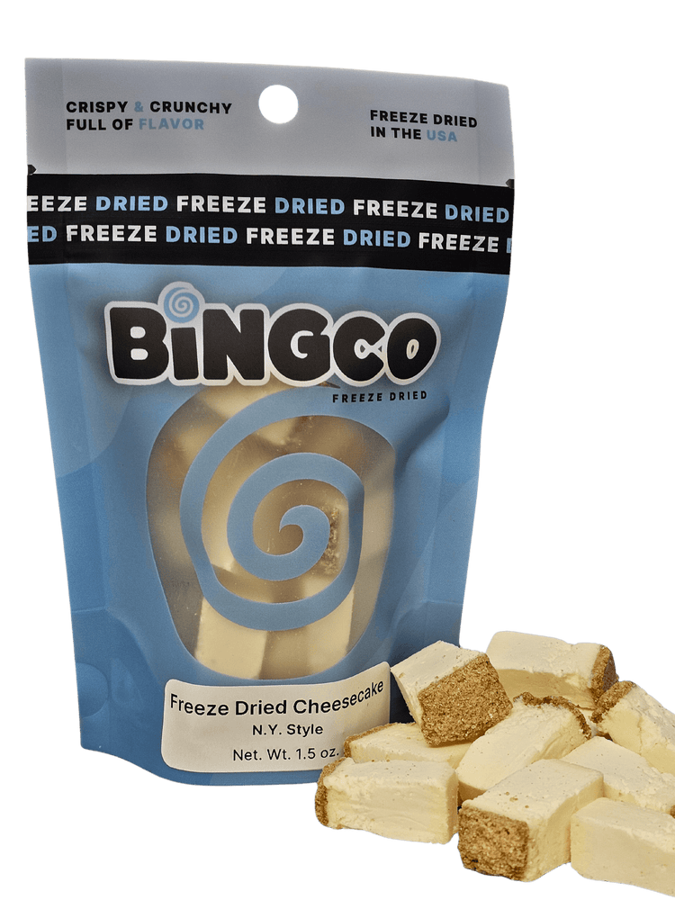 Freeze Dried Cheesecake Bites - Bingco