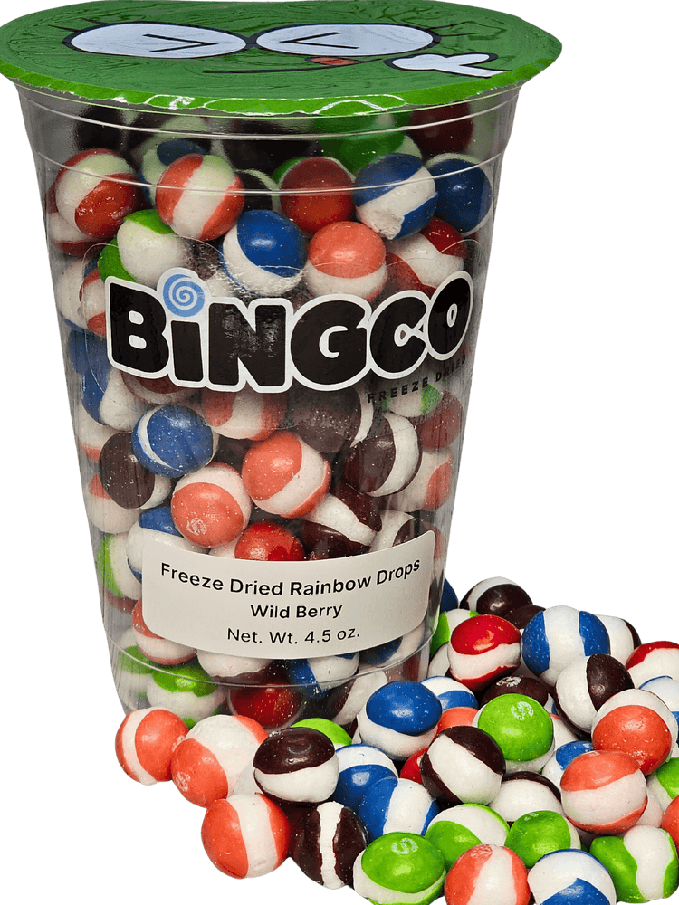 Freeze Dried Rainbow Drops - Bingco