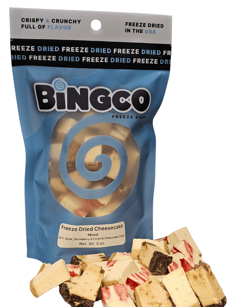 Freeze Dried Cheesecake Bites - Bingco