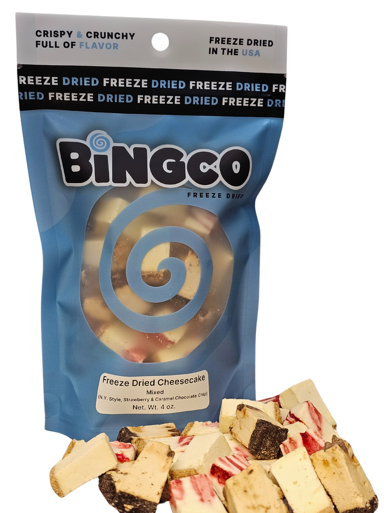 Freeze Dried Cheesecake Bites