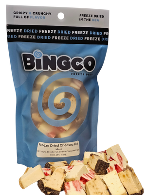 Freeze Dried Cheesecake Bites