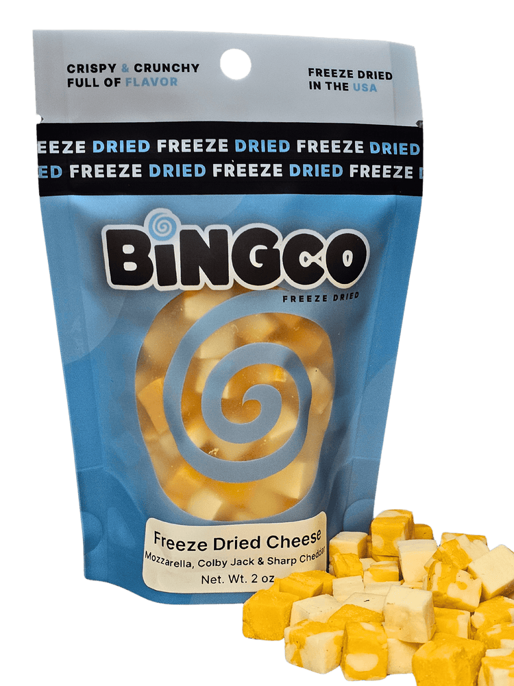 Freeze Dried Cheese Cubes - Bingco