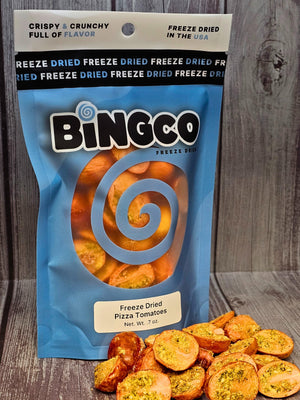 Freeze Dried Pizza Tomatoes - Bingco