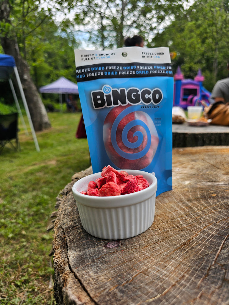 Yummy Freeze-Dried Strawberries