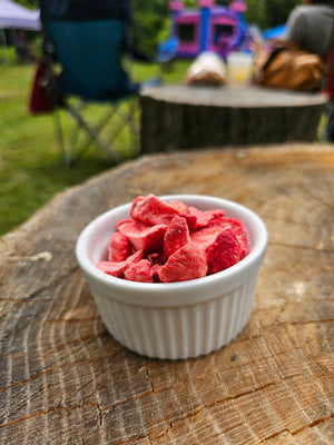 Juicy Freeze-Dried Strawberries