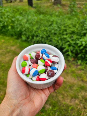 Bowl of Freeze Dried Rainbow Drops