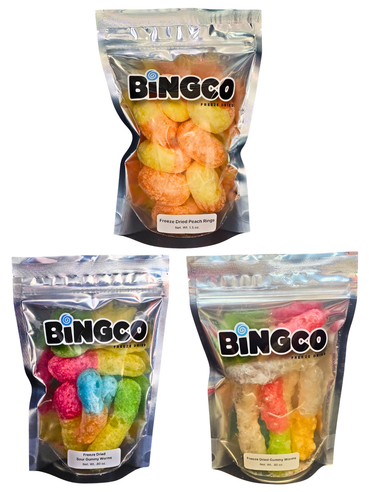 Freeze Dried Gummy Lovers Bundle - Bingco