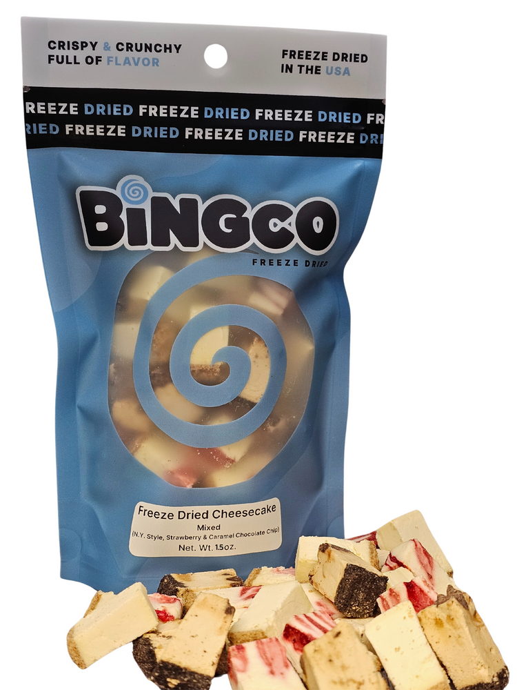 Freeze Dried Cheesecake Bites