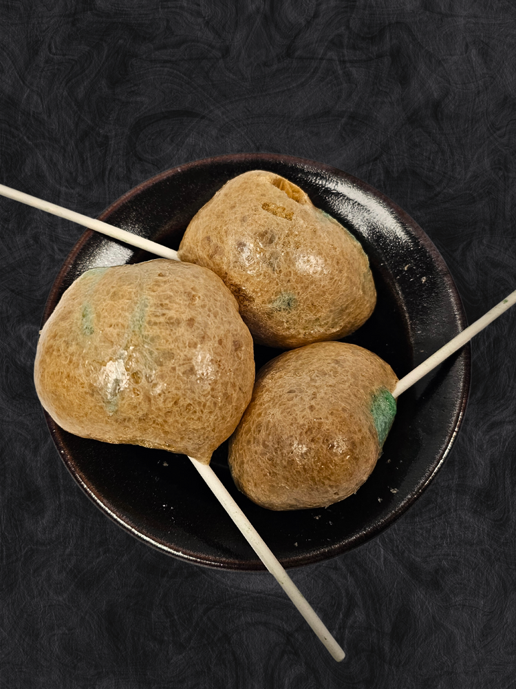 Freeze Dried Caramel Apple Pops