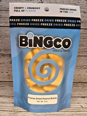 Freeze Dried Peanut Brittle - Bingco