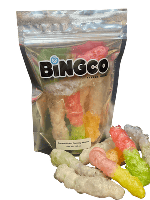 Freeze Dried Gummy Worms - Bingco