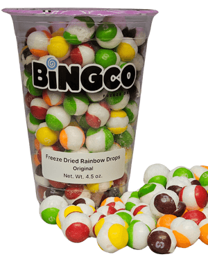 Freeze Dried Rainbow Drops - Bingco