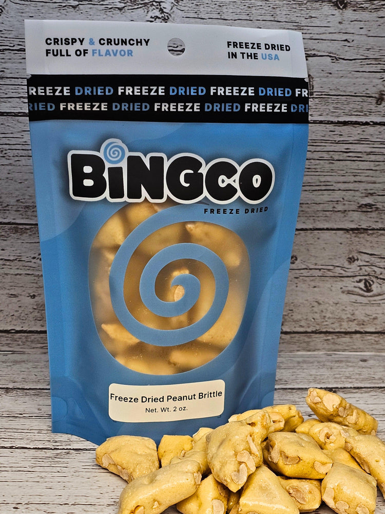 Freeze Dried Peanut Brittle - Bingco