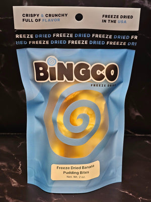 Freeze Dried Banana Pudding Bites - Bingco