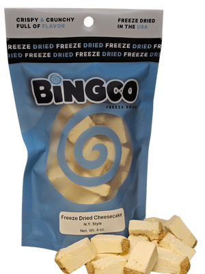 Freeze Dried Cheesecake Bites - Bingco