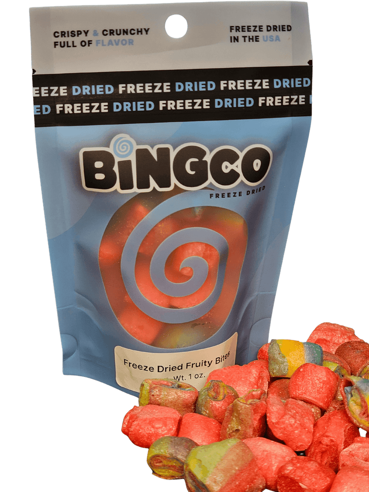 Freeze Dried Fruity Roll Bites - Bingco
